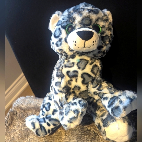 Lyra The Snow Leopard Plush Toy From Bear Factory - Great Condition - Picture 1 of 3